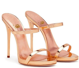 New Fashion High heels Gold