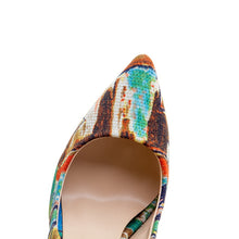 Load image into Gallery viewer, High Heels Stiletto Camouflage
