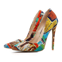 Load image into Gallery viewer, High Heels Stiletto Camouflage