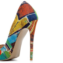Load image into Gallery viewer, High Heels Stiletto Camouflage