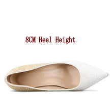 Load image into Gallery viewer, Thin High Heel Women Wedding Shoe
