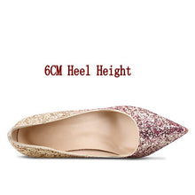 Load image into Gallery viewer, Thin High Heel Women Wedding Shoe